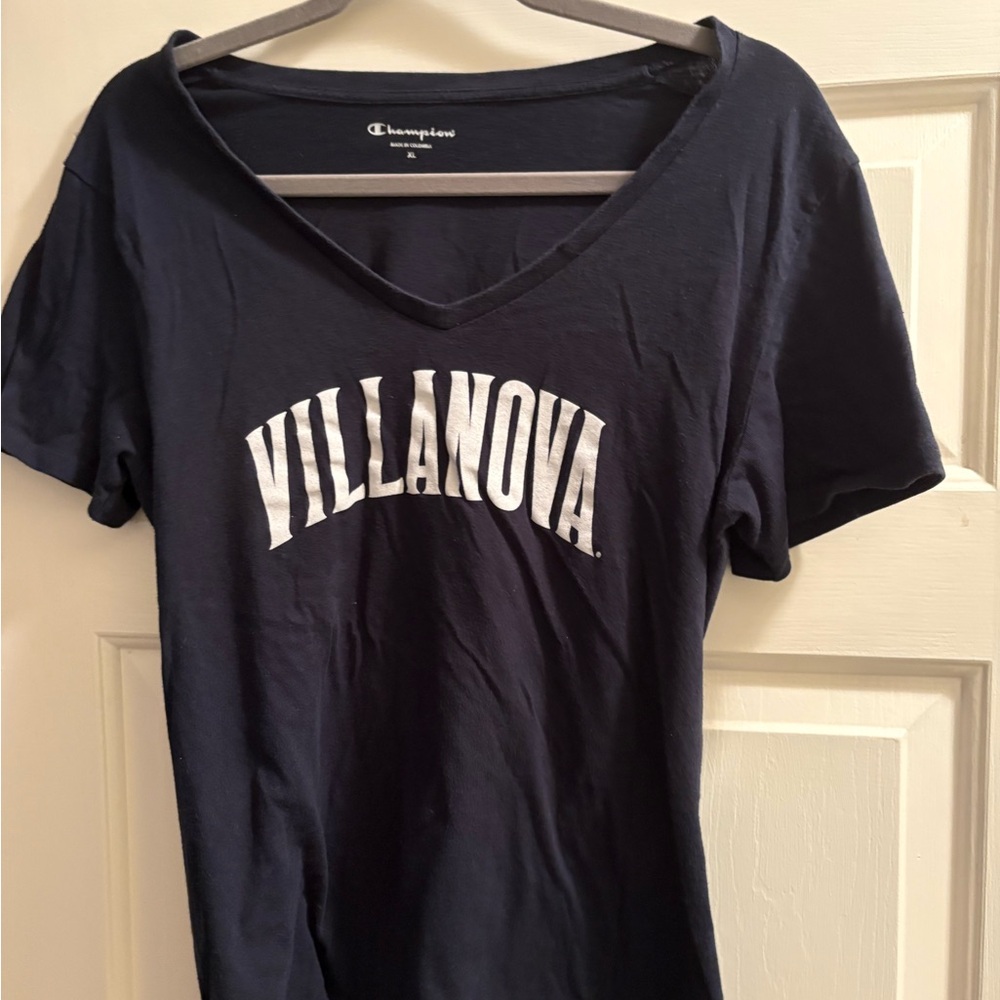 Champion Blue Fitted Short Sleeve Tee